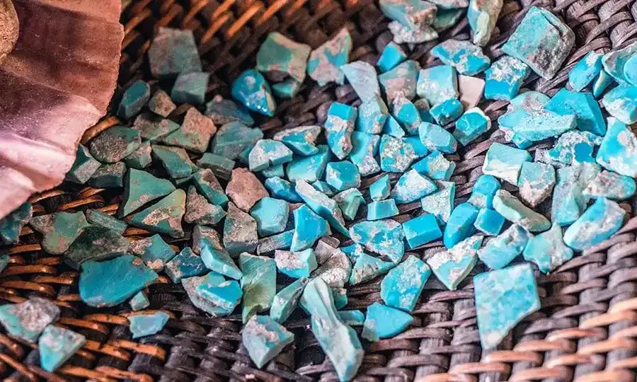 What stone is dyed to look like turquoise