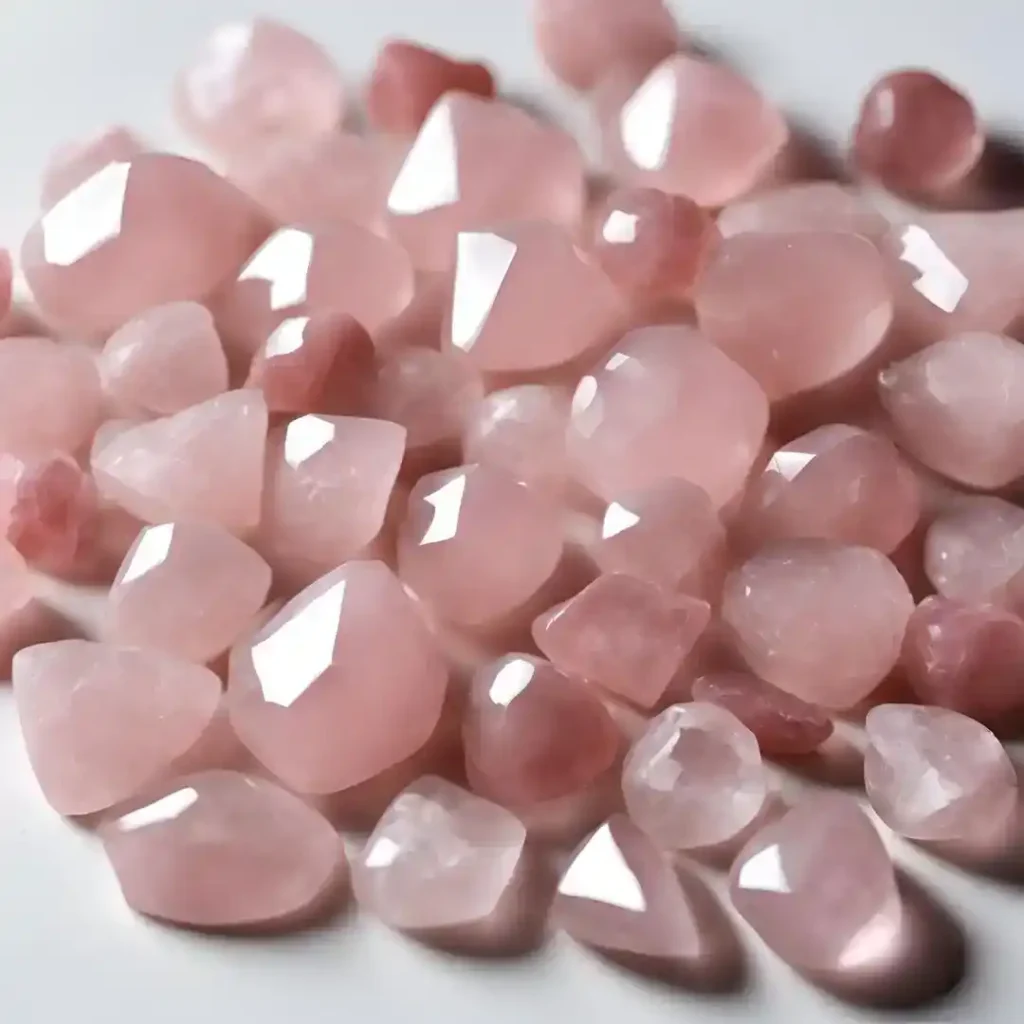 rose quartz turned white spiritual meaning