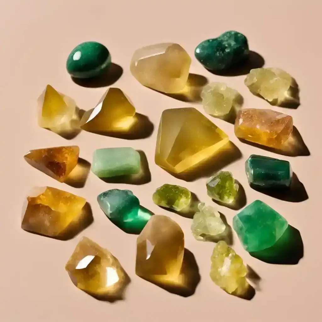 Solar Plexus chakra crystals