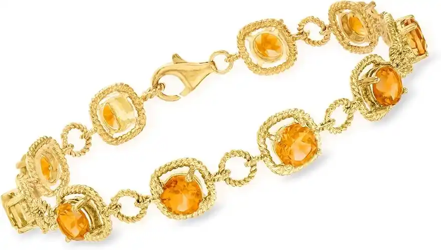 Ross-Simons Oval Gemstone Bracelet