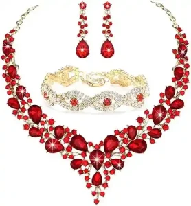 3/4 Pieces Women Jewelry Set