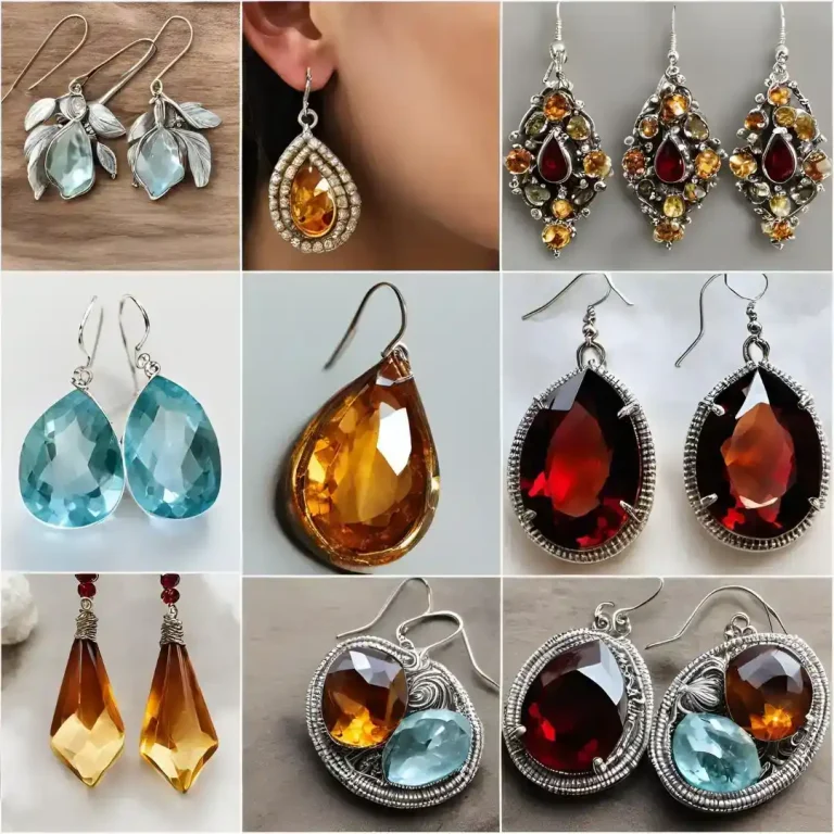 Fall Crystal Earrings