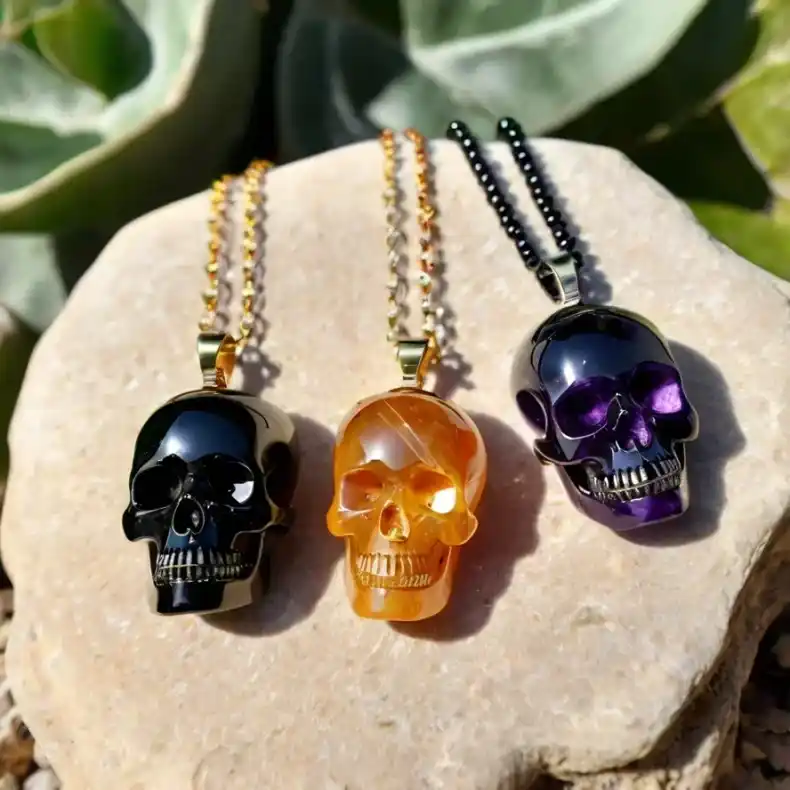 Halloween Skull Necklaces