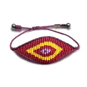 Macrame Evil Eye Bracelet Men