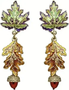 Ritzy Couture Women’s Multi-color Dangling Fall Earrings