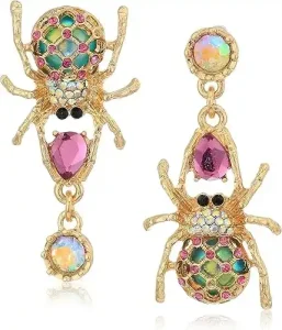 Spider Non-Matching Drop Earrings