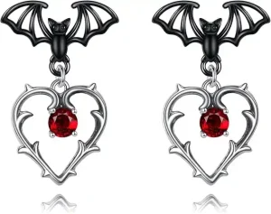 Witches Heart/Gothic Rose/Stethoscope/Skull Earrings